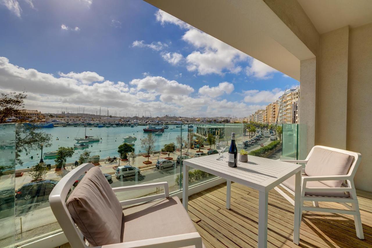 Luxury Apartment With Valletta And Harbour Views Sliema Zewnętrze zdjęcie